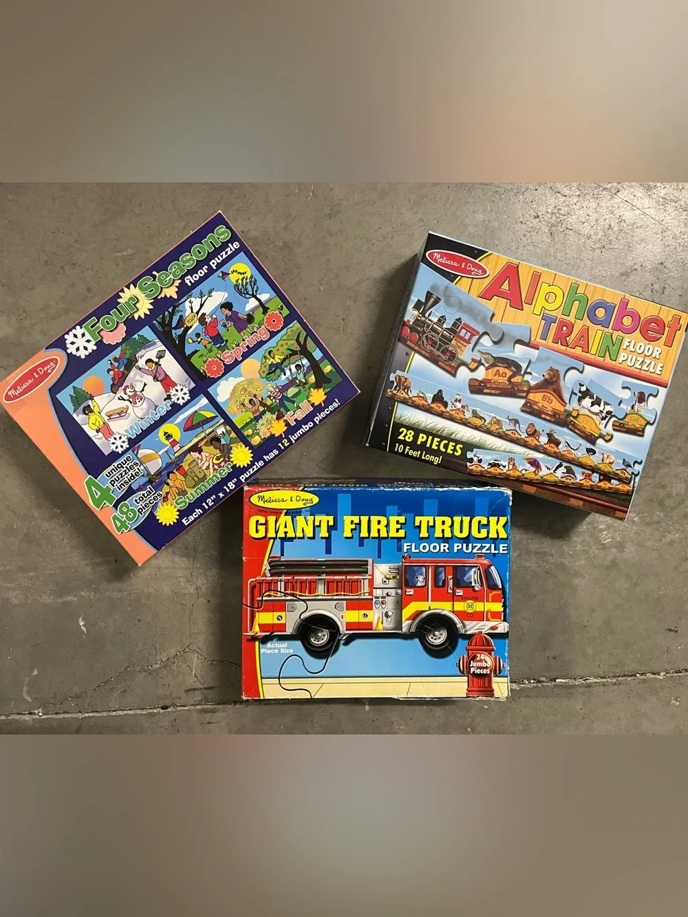 Melissa & Doug Giant Floor Puzzles